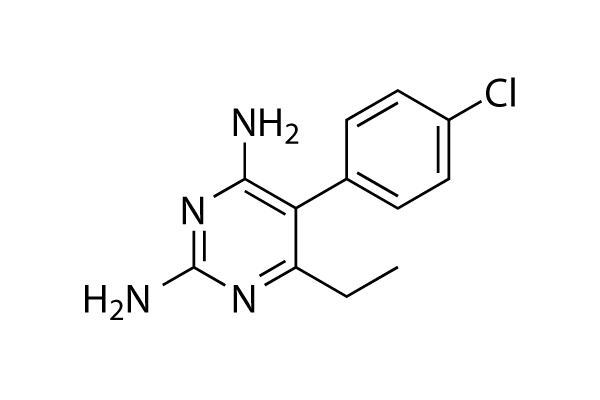 Pyrimethamine chemical structure