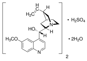 Quinidine sulfate salt dihydrate