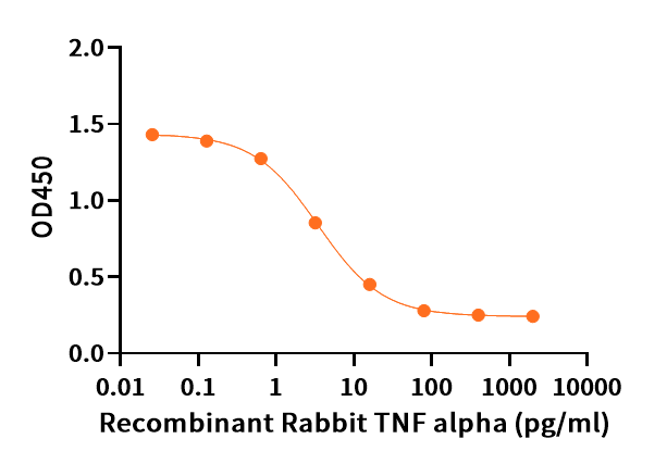 Recombinant Rabbit TNF alpha