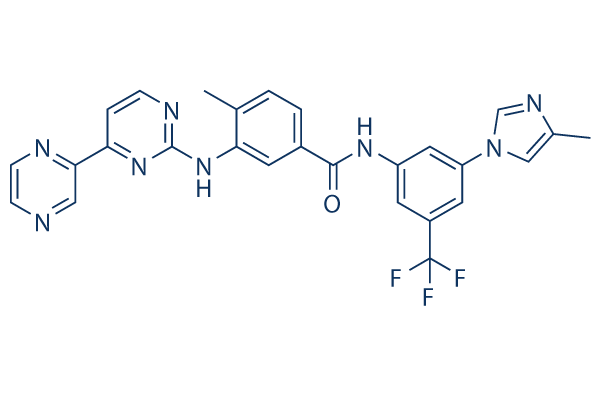 Radotinib chemical structure