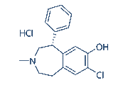 SCH-23390 hydrochloride chemical structure