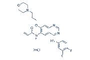 Canertinib dihydrochloride chemical structure