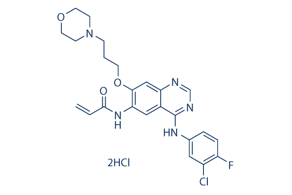 Canertinib dihydrochloride chemical structure