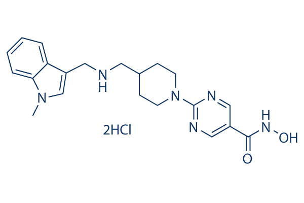 Quisinostat (JNJ-26481585) 2HCl chemical structure