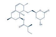 Lovastatin chemical structure