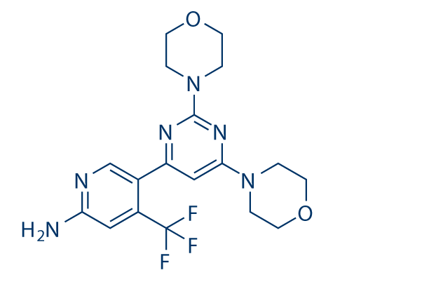 Buparlisib (BKM120) chemical structure