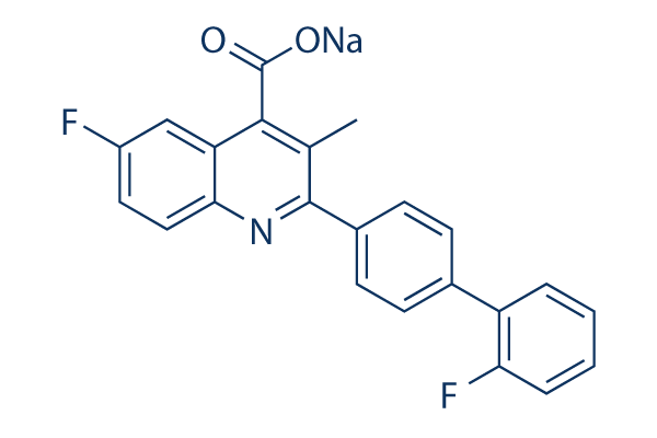 Brequinar Sodium chemical structure