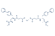 Sacubitril hemicalcium salt chemical structure