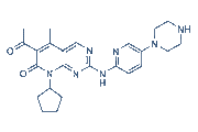 Palbociclib chemical structure