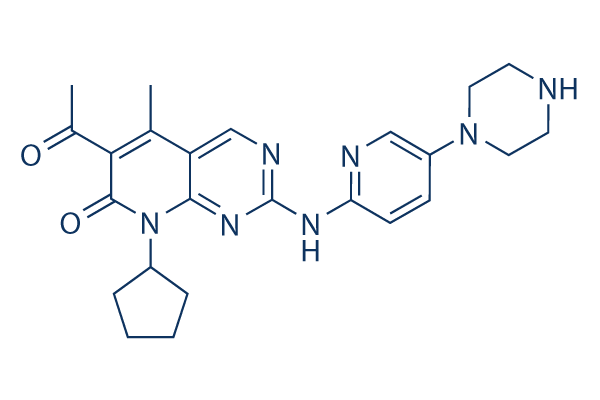 Palbociclib chemical structure