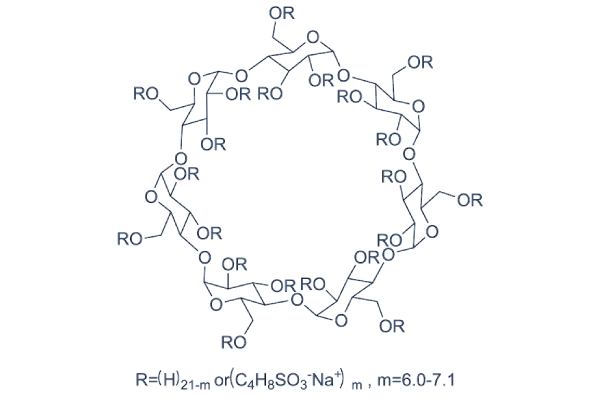SBE-β-CD chemical structure