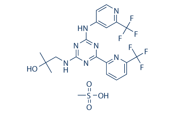Enasidenib(AG-221) Mesylate chemical structure