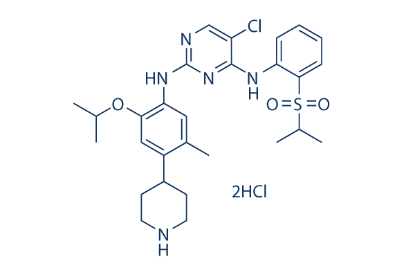 Ceritinib dihydrochloride chemical structure