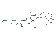 Irinotecan hydrochloride chemical structure