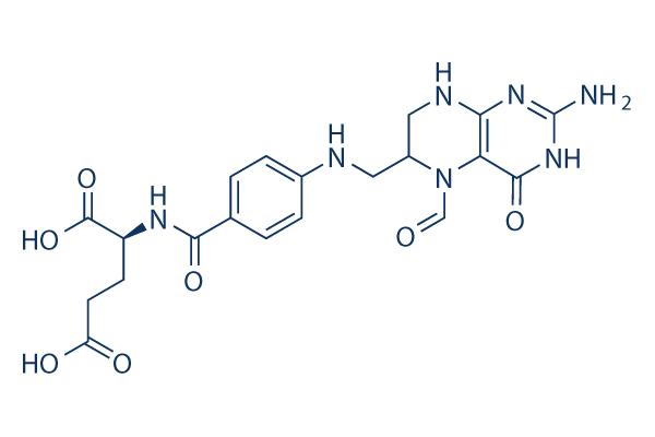 Folinic acid (Leucovorin) chemical structure