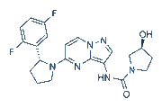 Larotrectinib chemical structure