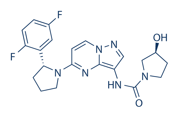 Larotrectinib chemical structure