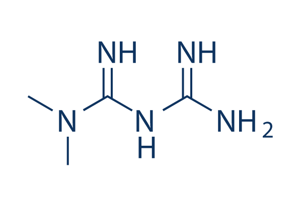 Metformin chemical structure