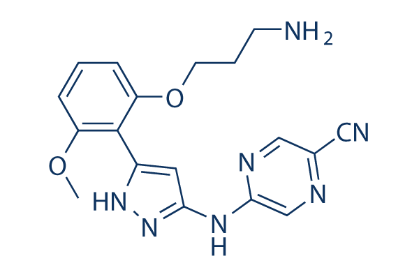 Prexasertib (LY2606368) chemical structure