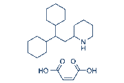 Perhexiline maleate chemical structure