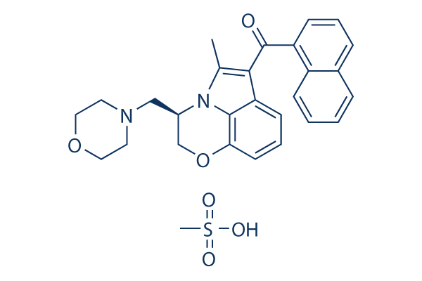 WIN 55, 212-2 mesylate chemical structure