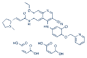 Pyrotinib dimaleate chemical structure