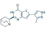 Simurosertib chemical structure