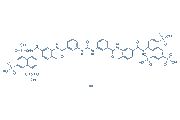 Suramin sodium salt chemical structure