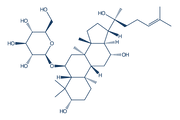 20(S)-Ginsenoside Rh1 chemical structure
