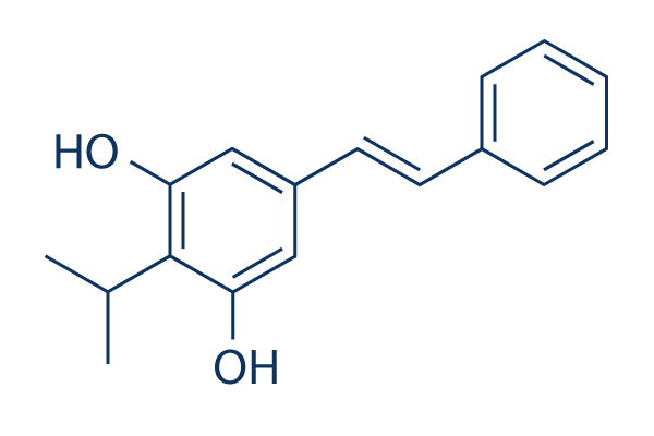Tapinarof chemical structure