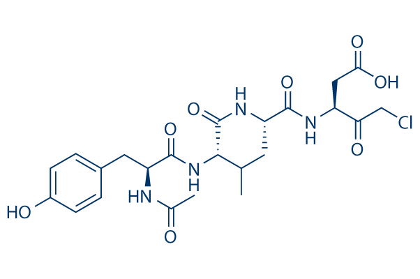 Ac-YVAD-cmk chemical structure