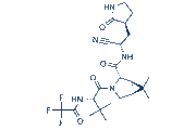 Nirmatrelvir (PF-07321332) chemical structure