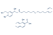 Salmeterol Xinafoate chemical structure