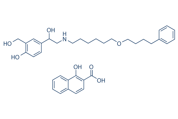 Salmeterol Xinafoate chemical structure