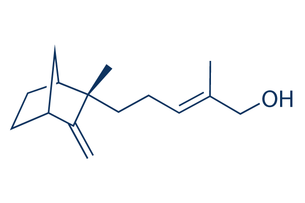 Santalol chemical structure