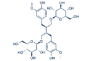 Secoisolariciresinol diglucoside chemical structure