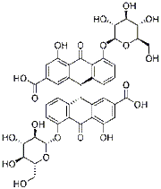 Sennoside B chemical structure
