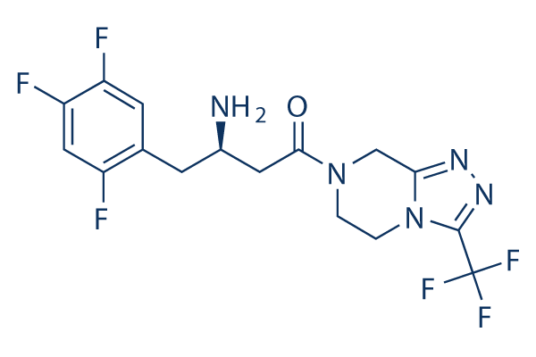 Sitagliptin chemical structure