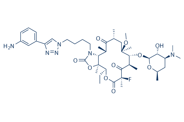 Solithromycin chemical structure