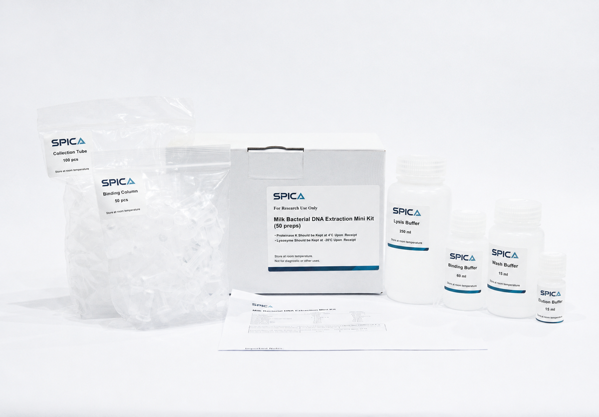 SPICA Milk Bacterial DNA Extraction Mini Kit