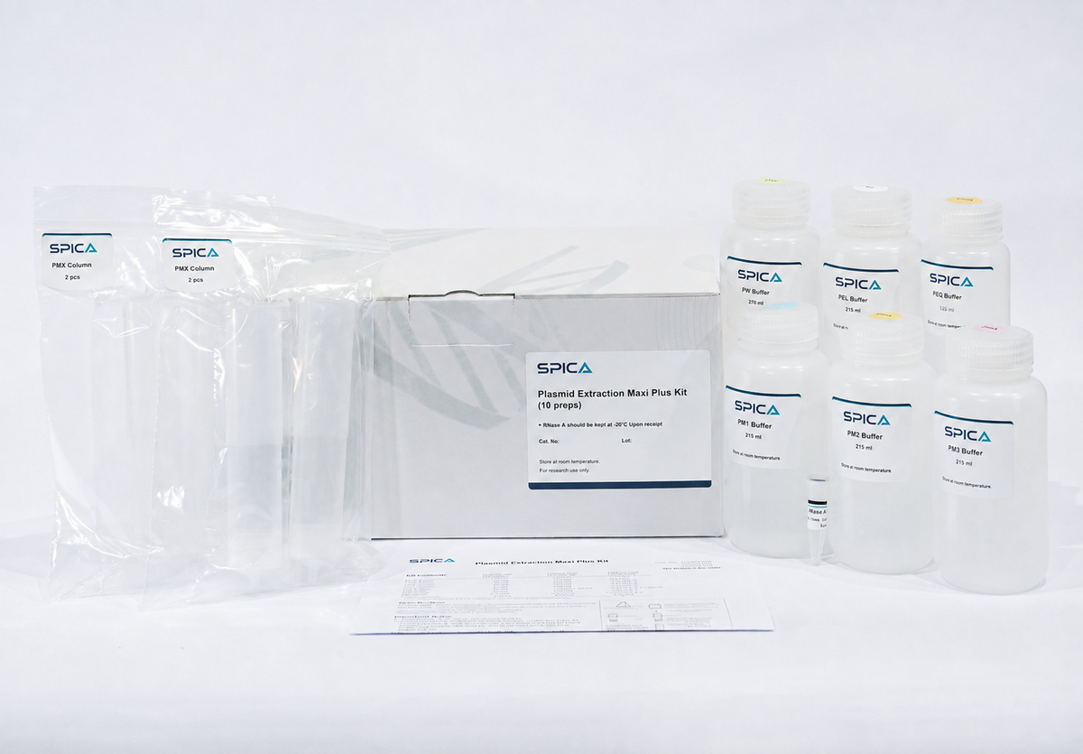 SPICA Plasmid Extraction Maxi Plus Kit