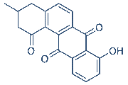 Ochromycinone (STA-21) chemical structure