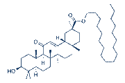 Stearyl Glycyrrhetinate chemical structure