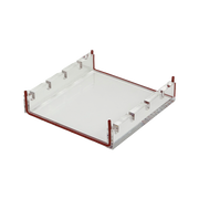 RUNNING TRAY WITH SILICONE GASKET
