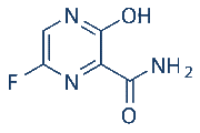 Favipiravir (T-705) chemical structure
