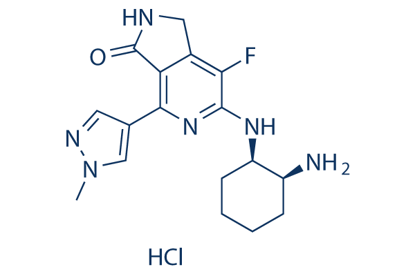 TAK-659 Hydrochloride chemical structure