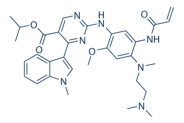 Mobocertinib (TAK788) chemical structure