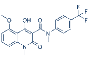 Tasquinimod chemical structure