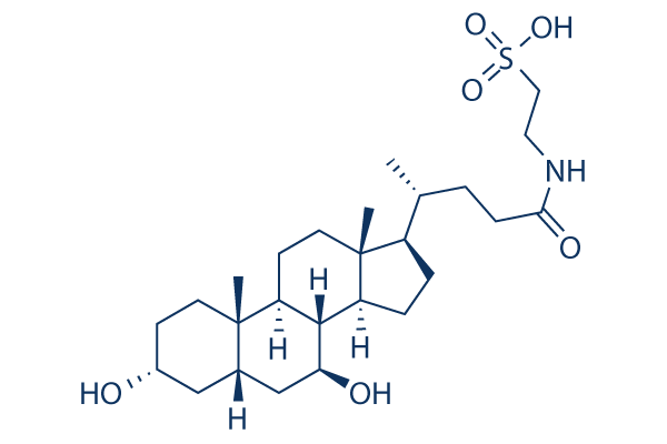 Tauroursodeoxycholic Acid (TUDCA) chemical structure