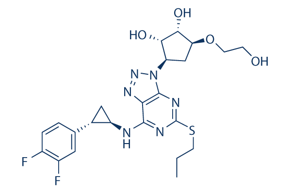 Ticagrelor chemical structure